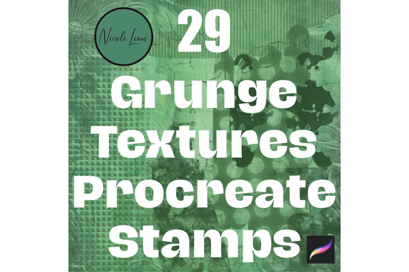 28 Grunge Textures Procreate Brushes for Authentic Design