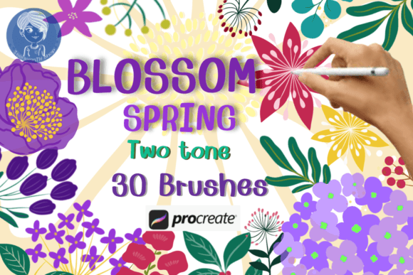 Blossom Spring Brush Stamp Procreate: Your Guide to Organic Design
