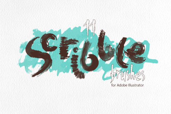 Bring Artistic Energy to Your Work with Scribble Brushes