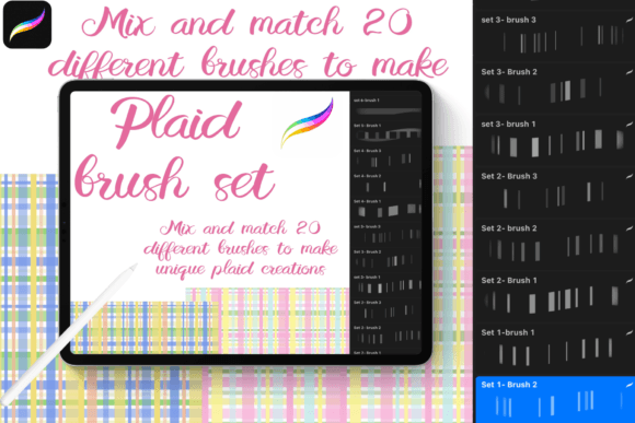 Mastering Plaid Patterns with Procreate: A Designer's Guide