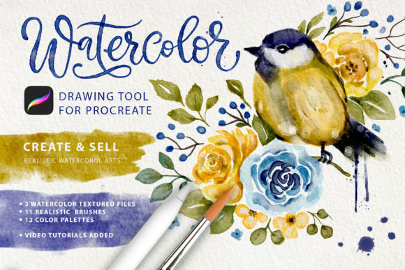 Mastering Realistic Digital Watercolors in Procreate