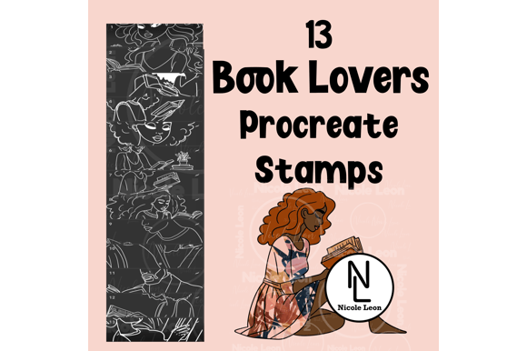 Procreate Book Lovers Stamps: A Designer's Toolkit