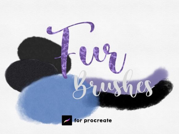 Procreate Brushes Fur Textile Brush Draw: Realistic Fur Effects
