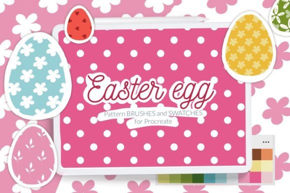 Springtime Creativity: The Easter Egg Pattern Brush for Procreate