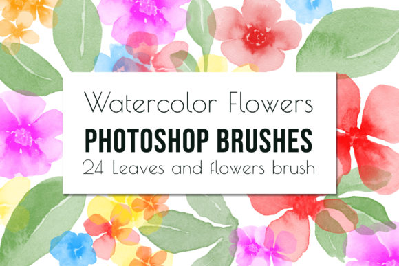 Watercolor Floral Brushes for Photoshop: A Designer's Botanical Toolkit