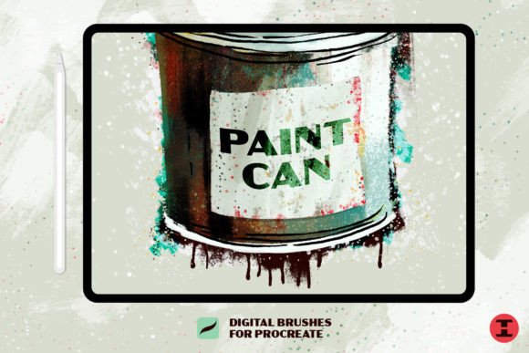 Welcome to Texture Town: Mastering Paint Can Procreate Brushes
